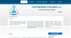 Desktop Screenshot of chss.cz