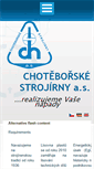 Mobile Screenshot of chss.cz